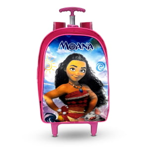 Mochila De Rodinha Escolar Moana Kit 3pçs- atacado